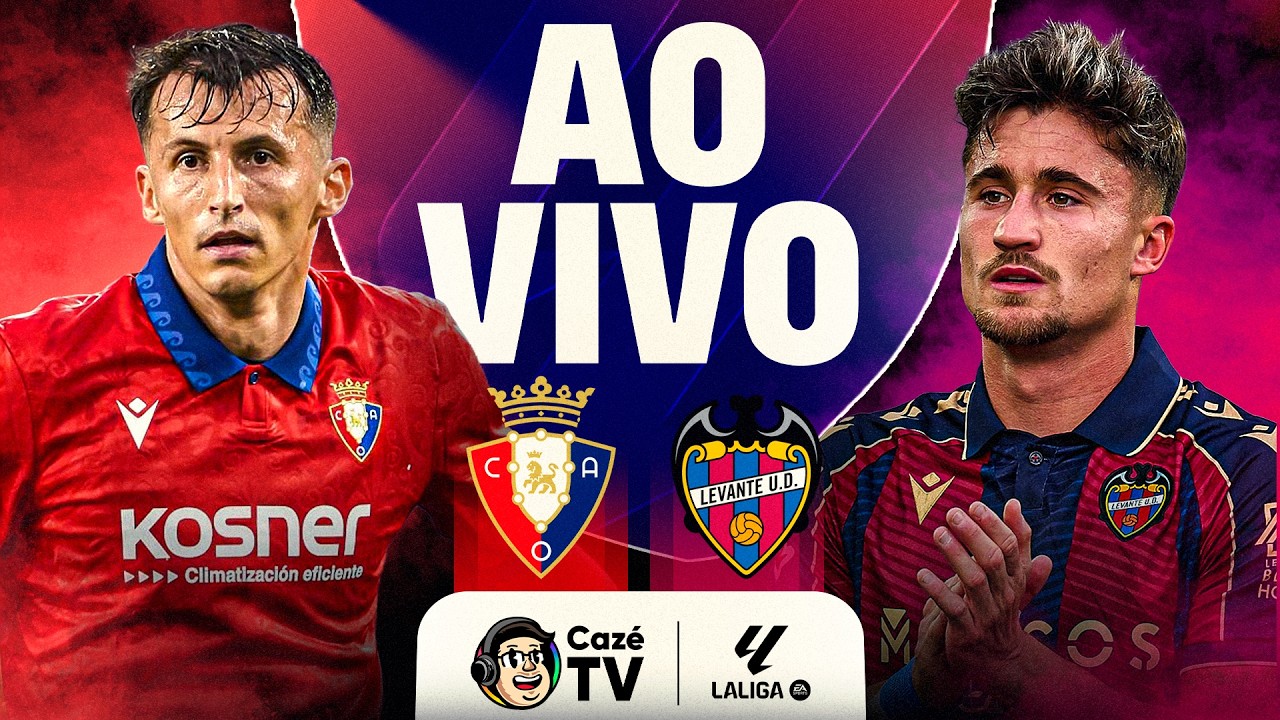 JOGO COMPLETO: OSASUNA X LEVANTE | LALIGA 26/27 | 2ª RODADA