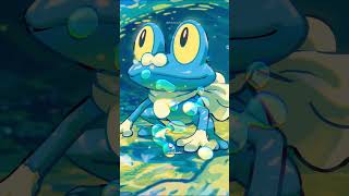Froakie 🐸💙 #shorts #videoviral #pokémon