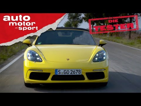 Porsche 718 Boxster: Nur noch 4 Zylinder - Die Tester | auto motor und sport