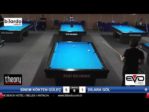 SİNEM KÖKTEN GÜLEÇ & DİLARA GÖL Bilardo Maçı - 