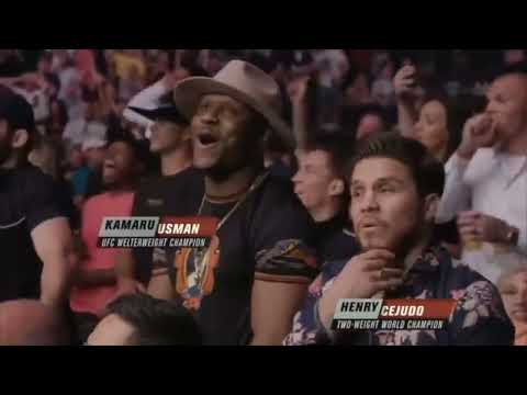 Every Celeb Attendant Reaction on Masvidal's 5 sec KO
