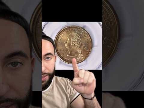 This quarter just shocked the world!!! 🌎 #quarter #valuablecoins #errorcoin #coin #shorts
