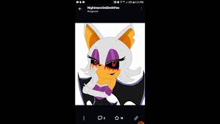 FLAME AND ROUGE.EXE VS DEVIANTART (FT. ROUGE THE BAT)