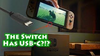 Nintendo Switch Has USB-C?!?! More Future Proof Than Originally Thought?