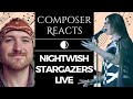 Composer Reacts To NIGHTWISH Stargazers Live Tampere