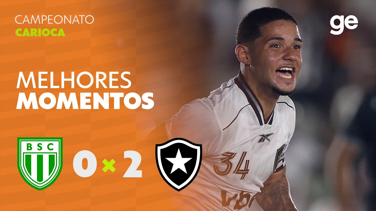 VÍDEO | Gols e melhores momentos de Boavista 0x2 Botafogo pelas semifinais da Taça Rio