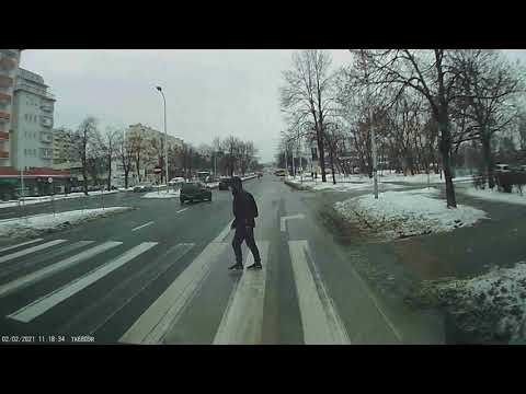 Niebezpieczne zdarzenia na drodze - Kielce 02.02.2021