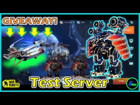Piercer GIVEAWAY (Closed) + UE Rev, Devastator, & Scatter | WR - War Robots | Test Server