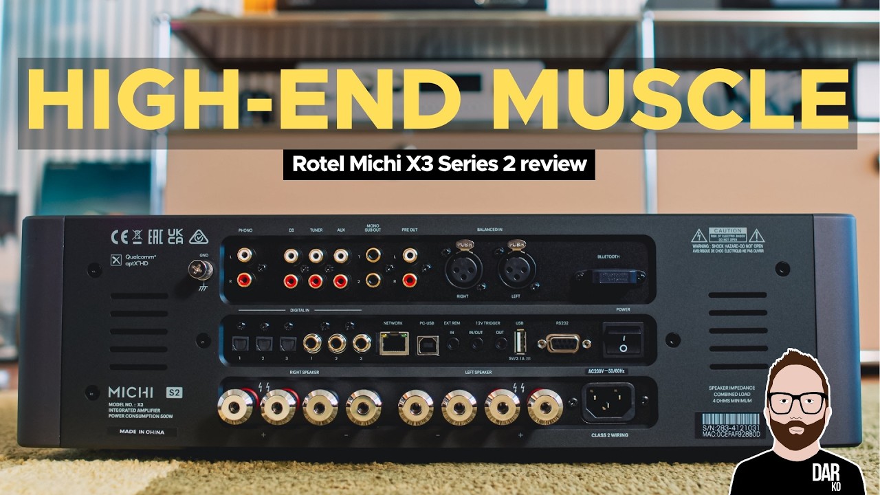 Rotel Michi X3 S2: Power, bass and the real world