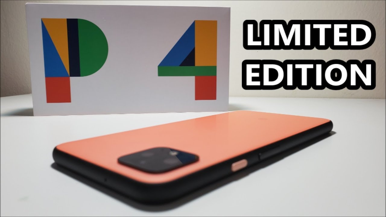 Google Pixel 4 XL Unboxing - Limited Edition "Oh So Orange"!