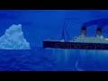 Titanic The Animated Movie Iceberg Collision