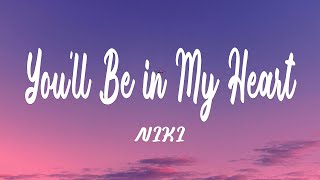 Download lagu NIKI - You'll Be in My Heart (Lyrics) ft. Phil Collins mp3