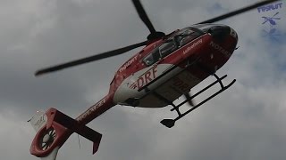 preview picture of video 'Rettungshubschrauber Eurocopter EC 135 P2 Christoph 41 Landing at LRZ Leonberg | AMAZING SOUND'