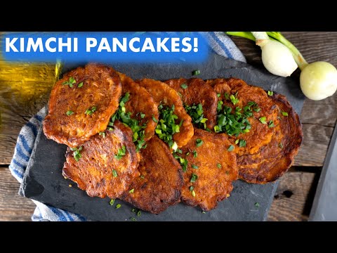 Chrupiące KIMCHI PANCAKES! Koreański klasyk na szybko! | Przepis UMAMI