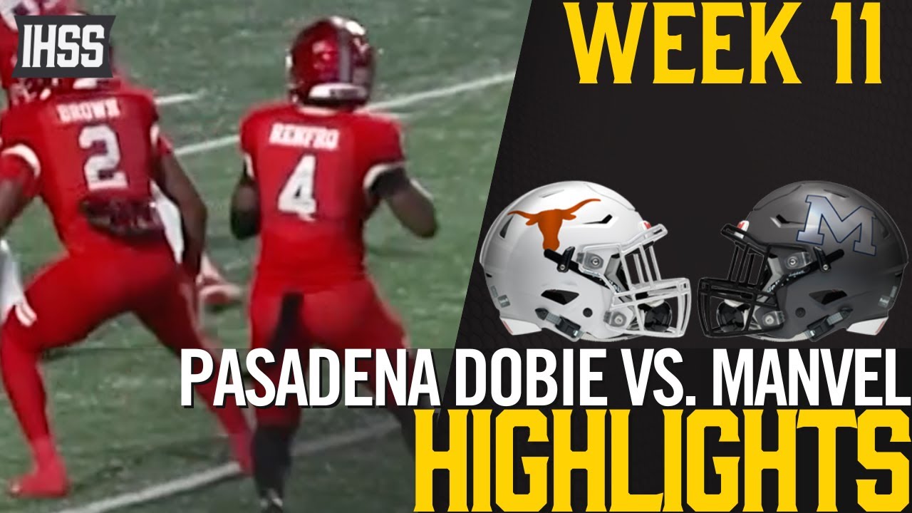 Manvel Secures Playoff Spot with 31-18 Win Over Dobie