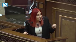 Սրա, նրա կուսությունը դարձրել եք երկրի թիվ մեկ հարց՝ չե՞ք ամաչում. Խամոյանը՝ Փաշինյանին։ Լրաբեր