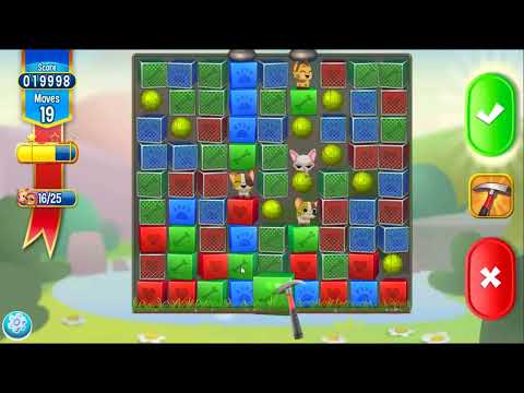 Pet Rescue Saga Level 6843 - NO BOOSTERS | SKILLGAMING ✔️