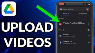 How To Upload Video On Google Drive Using iPhone