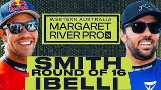 Jordy Smith vs Caio Ibelli Western Australia Margaret River Pro 2024 - Round of 16