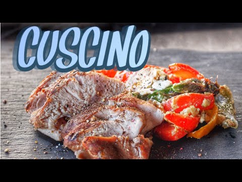 GRILLED CUSCINO with BELL PEPPER VEGGIES - english BBQ-Video - 0815BBQ