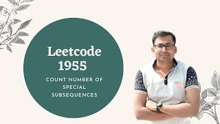 YouTube video 'Leetcode 1955 Count Number of Special Subsequences'