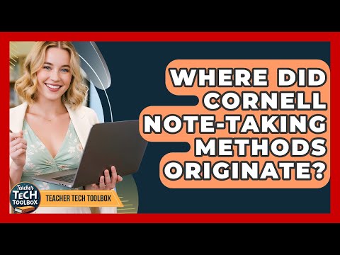 Where Did Cornell Note Taking Methods Originate Teacher Tech Toolbox