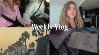 weekly vlog: christian community, dating, recent favs, beach days | Ashley Hetherington