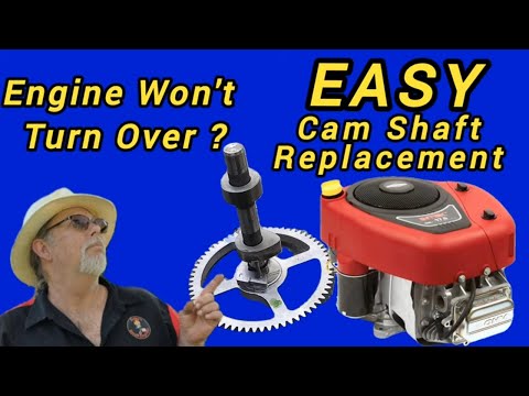 The Common Briggs Intek Problem: Your Riding Mower Won't Start.  Broken Compression Release on Cam
