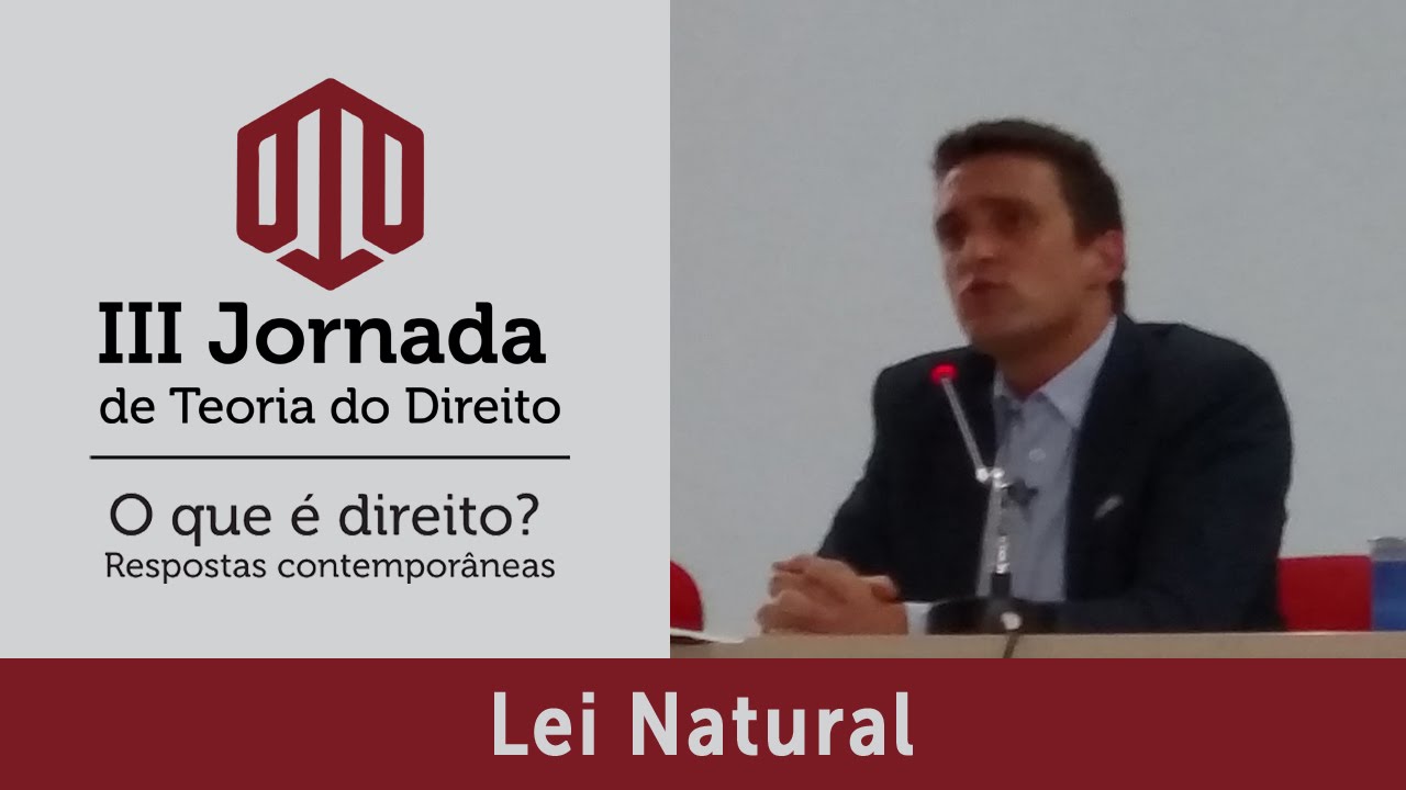 Palestra: "Lei Natural" - Prof. Dr. Victor Sales Pinheiro