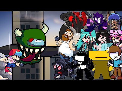 Ejected But Different Characters Sing It 🎤 (FNF Everyone Sings Ejected)