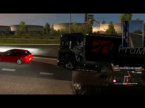 ETS2 1.34 ProMods 2.40 Rotterdam-Chelmsford Rebuilded #65