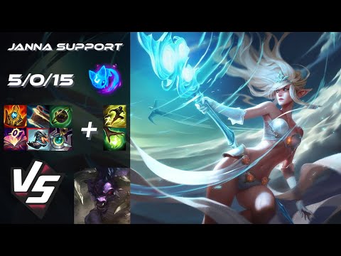 SUPPORT Janna vs Alistar - EU Challenger Patch 25.23