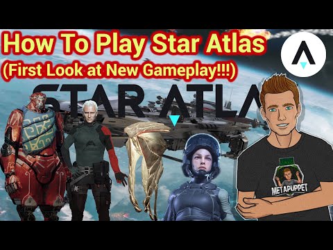 How To Play Star Atlas  (First Look at Gameplay!!!)