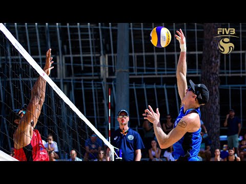 POWERFUL ATTACKS by Bourne/Crabb | Team of the Week | Highlights Beach Volleyball World
