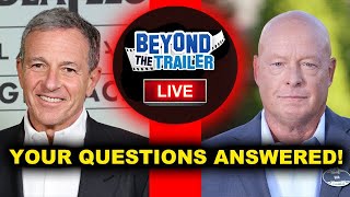Bob Chapek FIRED, Bob Iger RETURNS - Your Questions Answered LIVE by Beyond The Trailer
