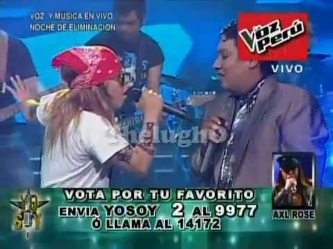 Yo Soy 24-09-13 AXL ROSE Y JUAN GABRIEL Sorprenden con "Knocking On Heavens Door" COMPLETO