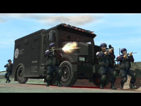 NOOSE & ASP vs Italian Mob - GTA 4 NPC Wars 50