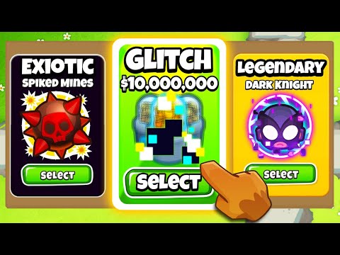 Choose Your GLITCHED Upgrade! | $10,000,000 HIDDEN Upgrade in BTD 6!