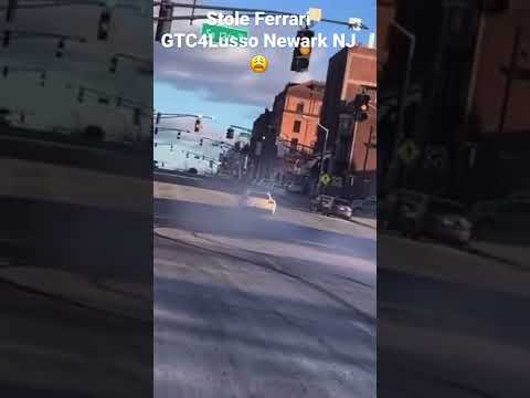 Stole Ferrari GTC4Lusso Brick City Newark NJ