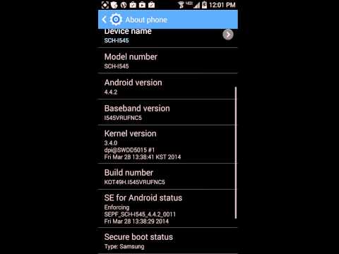 How to get developer options on android