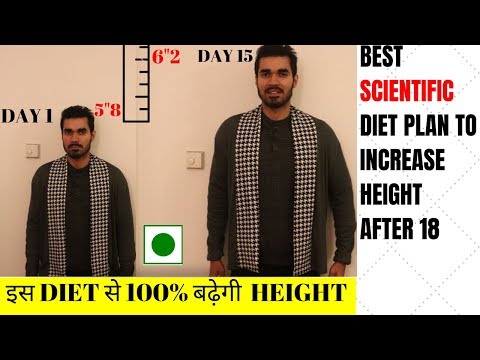 Increase Height After 18 With This SCIENCE Based Diet Plan | Diet की मदद से Height Increase करे