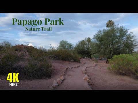 Phoenix Papago Park Nature Trail Scenic 4K Hike