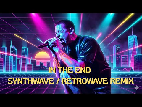 Linkin Park - In the End (Synthwave Remix) | 80s Retrowave Cover