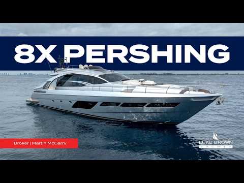 2020 Pershing 8X Video