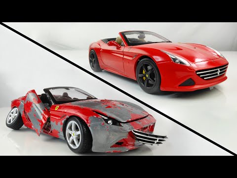 Thumbnail for Restoration Damaged Ferrari - Old Model Supercar Restoration California T Model Car by Ferrari, Supercar, El Car, Car
