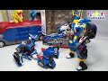 Tobot SPEED Robot Toy Unboxing Speed Meets Beta Stop Motion Animation Scene
