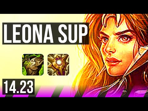 LEONA & Annie vs SYLAS & Sivir (SUP) | 3/4/18 | KR Grandmaster | 14.23