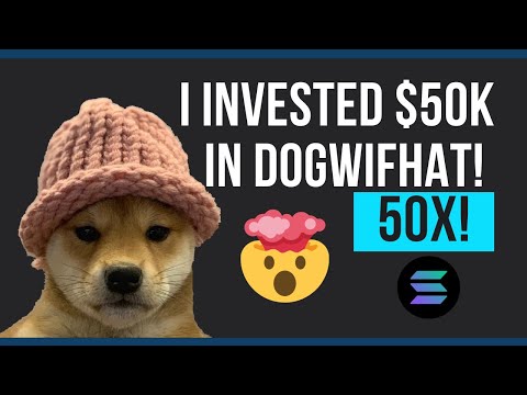 I Bought $50,000 of $WIF dogwifhat! Millionaire Financial Freedom Crypto Trade