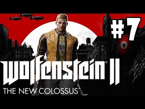 Wolfenstein 2: The New Colossus - Walkthrough - Part 7 - Roswell (PC HD) [1080p60FPS]