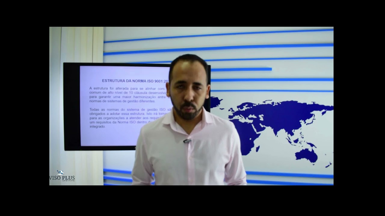 ISO 9001:2015 - Aula PDCA e a estrutura da norma ISO 9001:2015